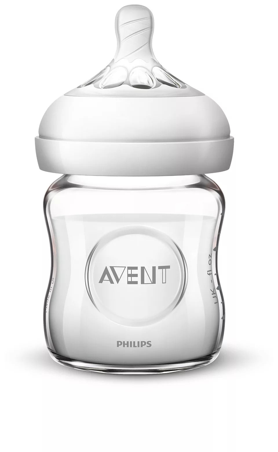 Philips Avent Natural Glass Baby Bottle 120ml (0m+)