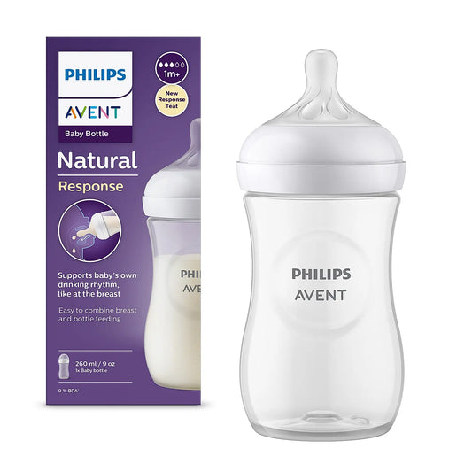 Philips Avent Natural Response Baby Feeding Bottle 260ml (1m+) 1 pc