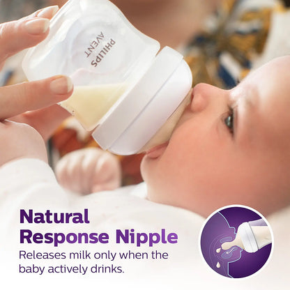 Philips Avent Natural Response Nipple Flow 5 Teat (6m+)- 2 Pcs