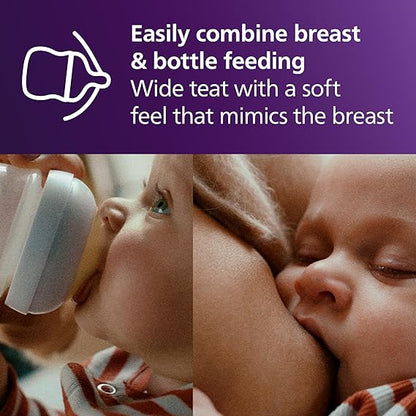 Philips Avent Natural Response Teats Fast Flow Level 4 (3M+)- 2 Pcs