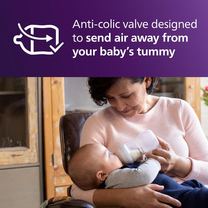 Philips Avent Natural Response Teats Fast Flow Level 4 (3M+)- 2 Pcs