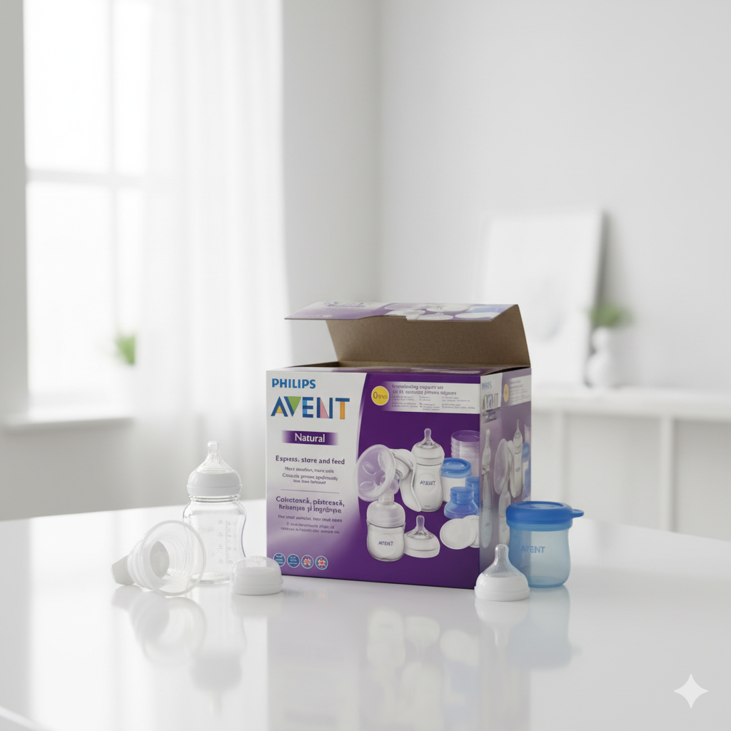 Philips Avent On-The-Go Breast Feeding Gift Set