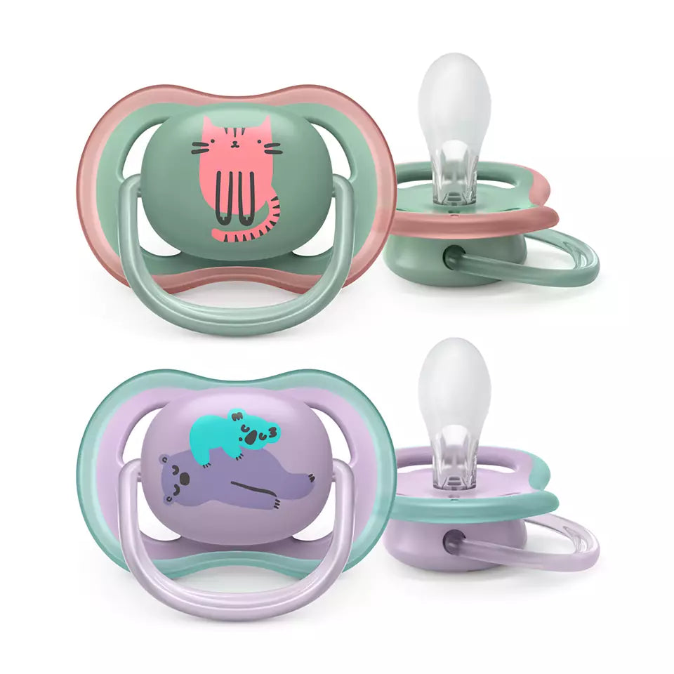 Philips Avent Ultra Air Soother (6-18m)-2 Pcs, SCF085/18