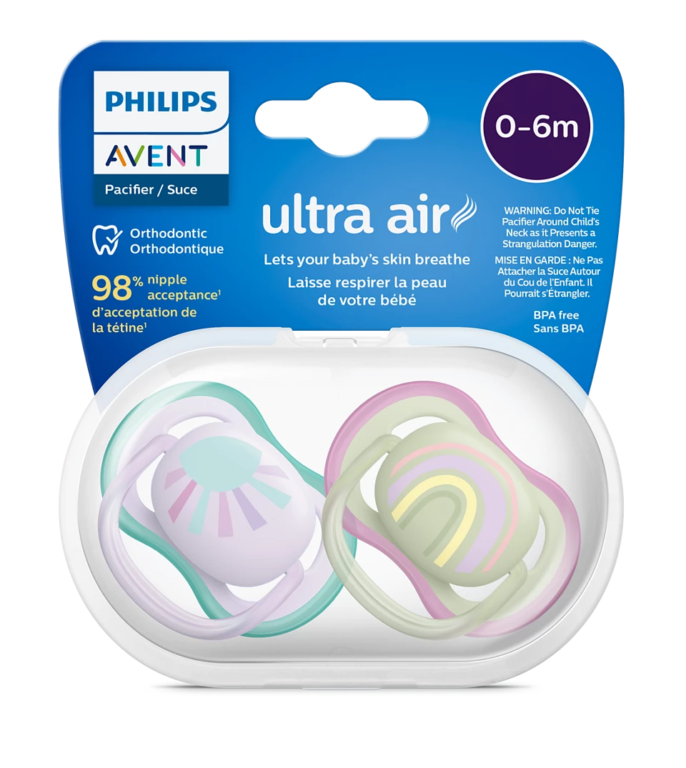 Philips Avent Ultra Air Soother (6-18m)- 2 Pcs, SCF085/59