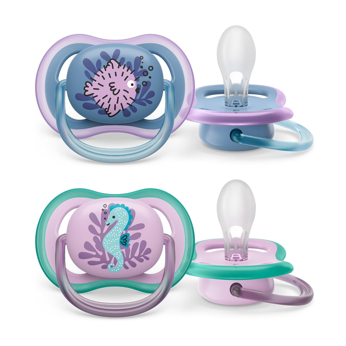 Philips Avent Ultra Air Soother (6-18m)-2 Pcs, SCF085/61