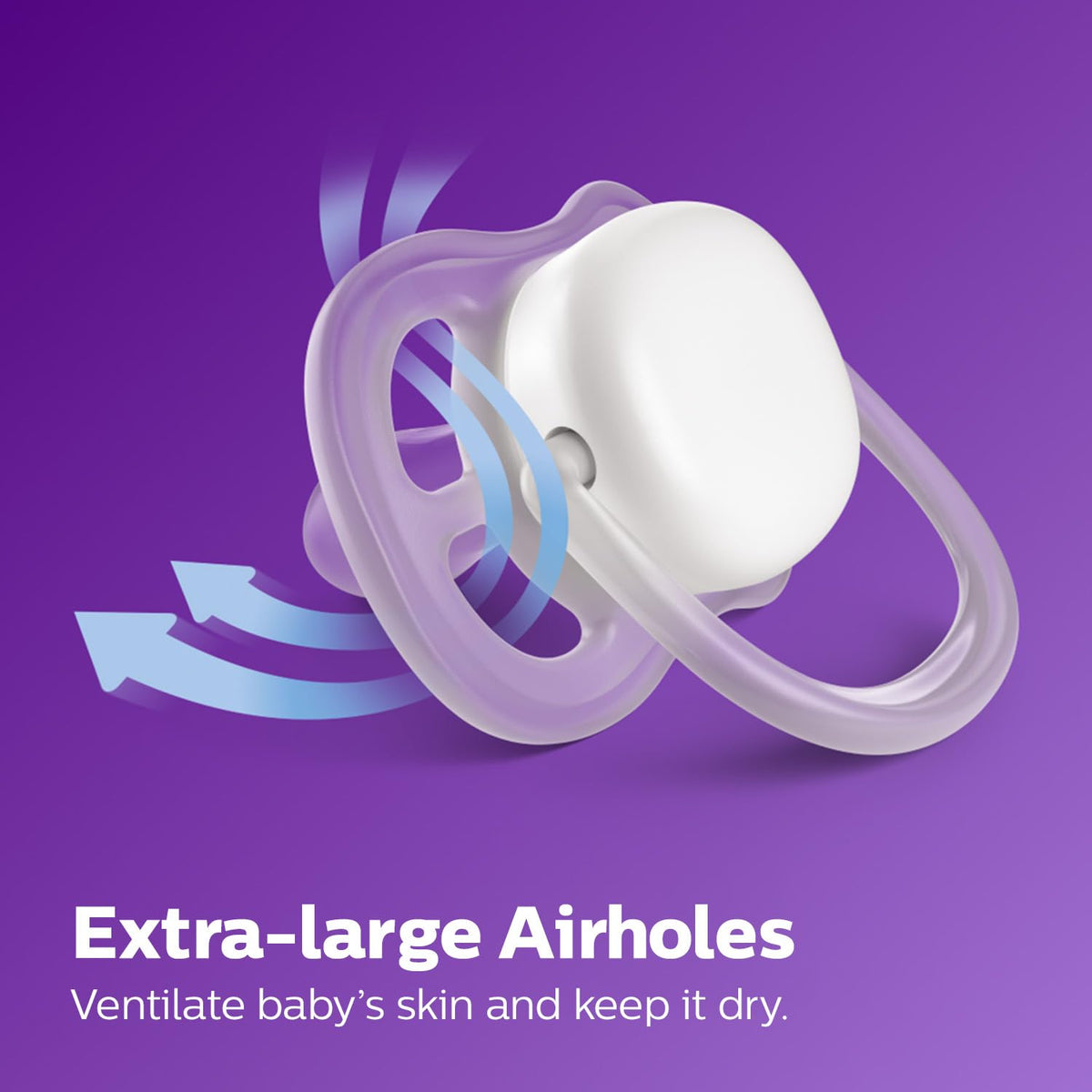 Philips Avent Ultra Air Soother (6-18m)-2 Pcs, SCF085/61