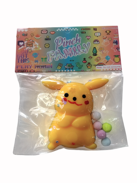 Pinch Family Pikachu Squishy Toy 3Y+