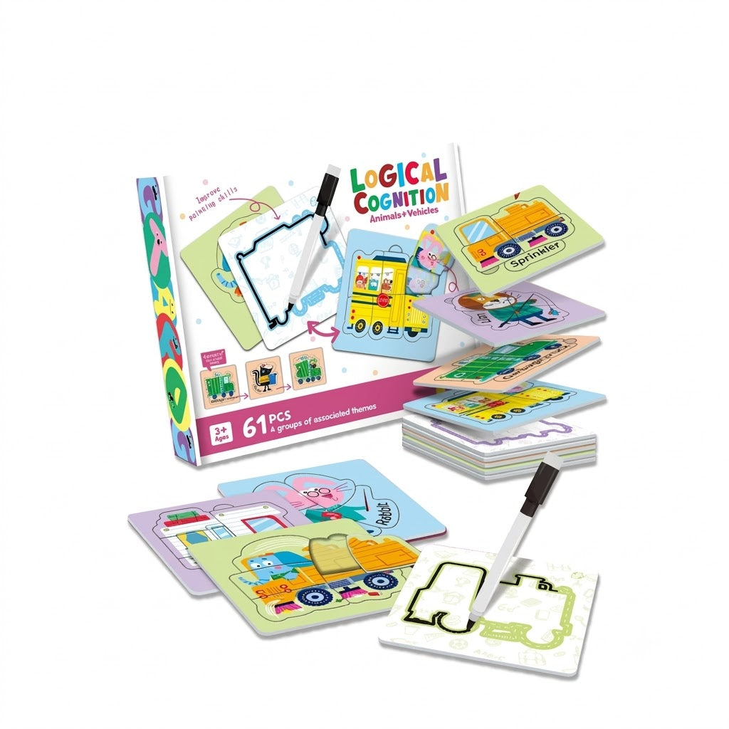 PlayfulMario Logical Cog 61Pcs Puzzle (88908) 3Y+
