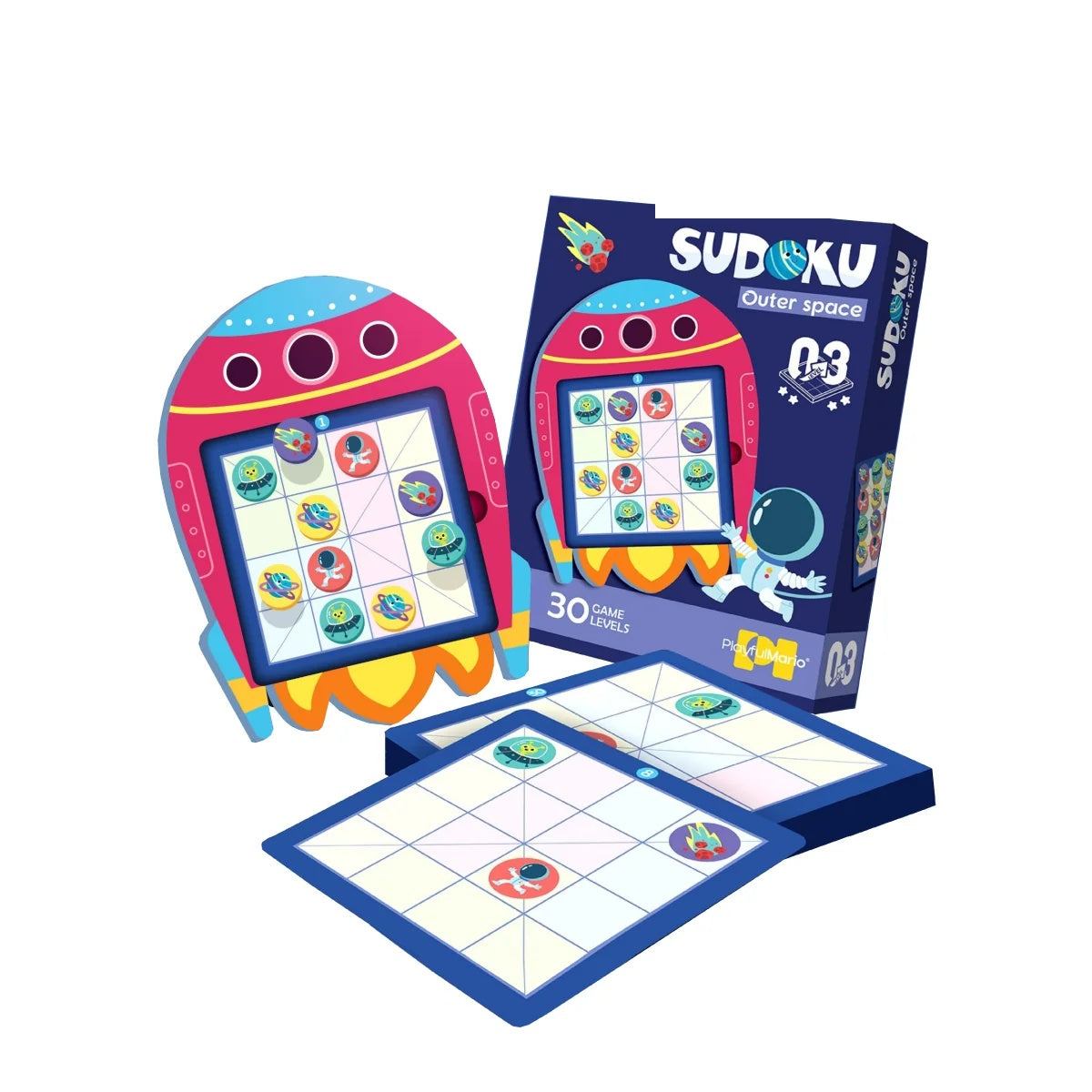 PlayfulMario Lv-03 Sudoku Space (88791) 5-7Y+