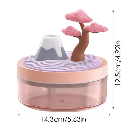 Portable Cute Plant & Landscape Mini Air Humidifier (GL602) 3+Years