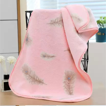 Premium Baby Towel L Size- Pink