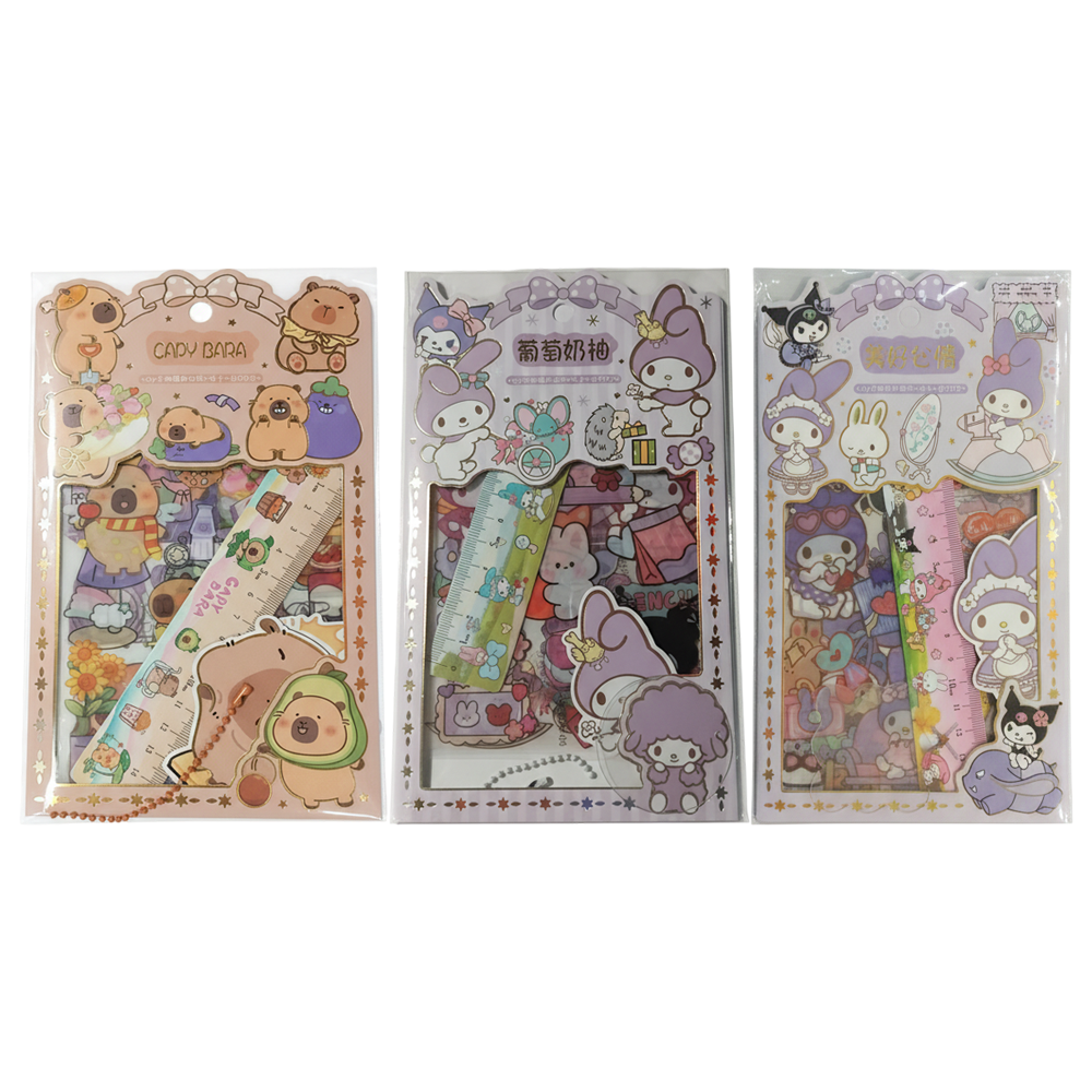 Ruler with Stickers (Random)