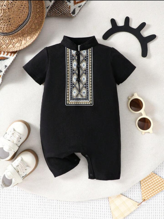 Baby Boy Panjabi Style Romper Dress SHBPRG04