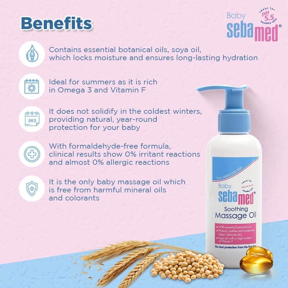 Sebamed Baby Massage Oil 150ml