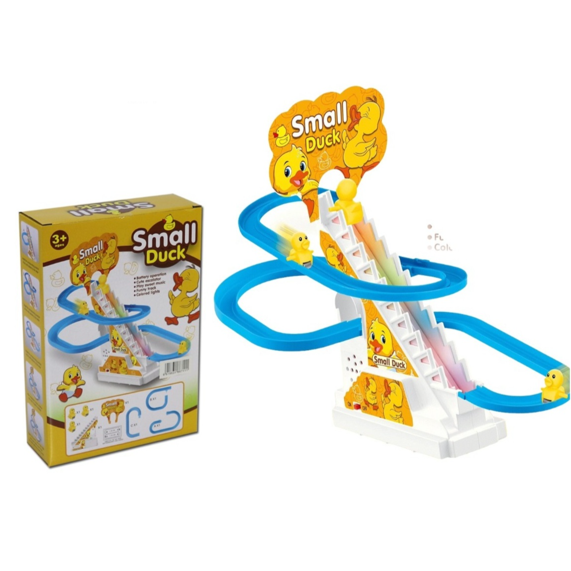 Small Duck Climbing Stairs Toy (3Y+)
