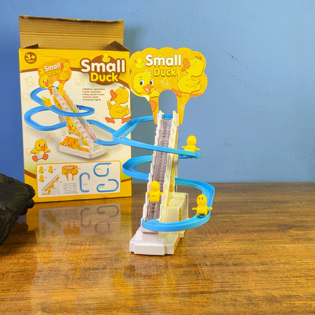 Small Duck Climbing Stairs Toy (3Y+)