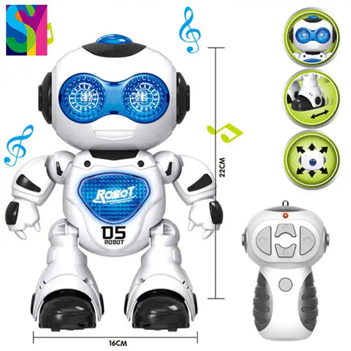 Smart Light Dancing Mini RC Remote Control Robot Toy