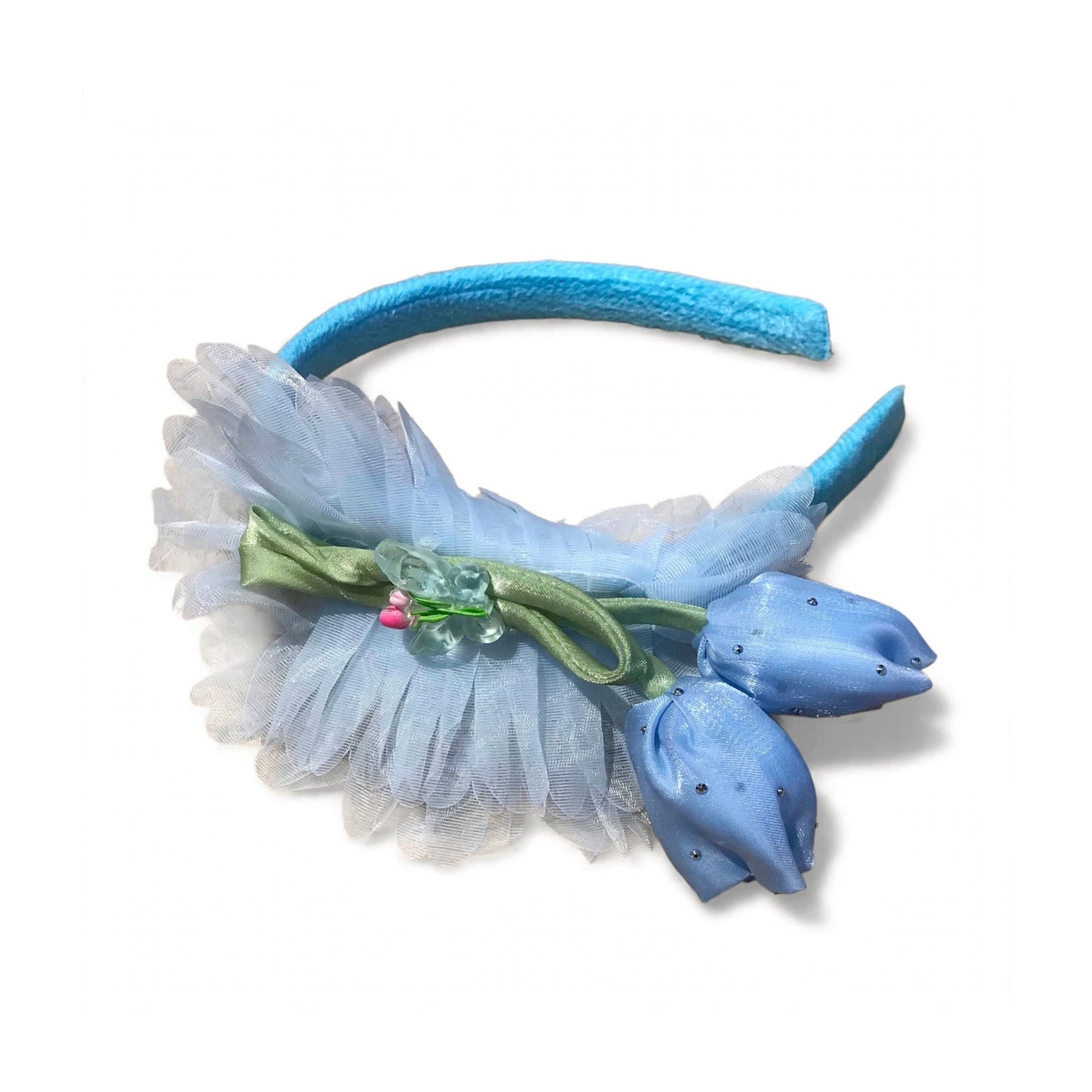 Soft Headband for Kids- Blue Belle (2Y+)