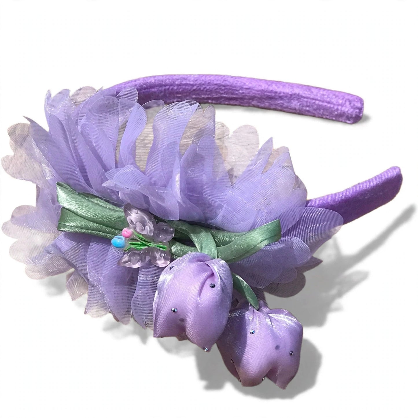 Soft Headband for Kids- Lavender Bloom (2Y+)