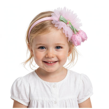 Soft Headband for Kids- Lilac Bloom (2Y+)
