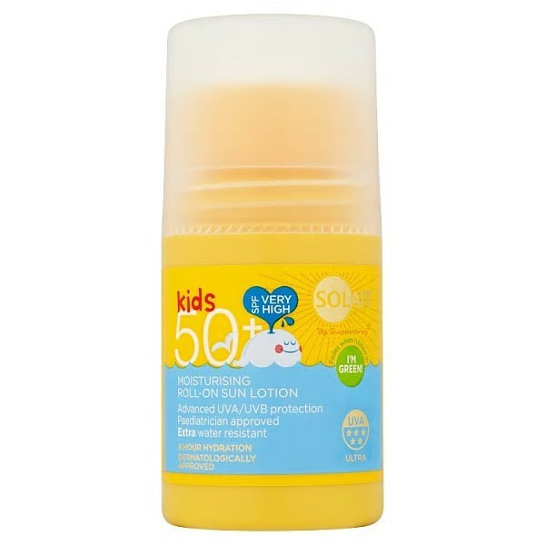 Solait Kids Moisturising Roll On Sun Lotion with SPF50+ 50ml