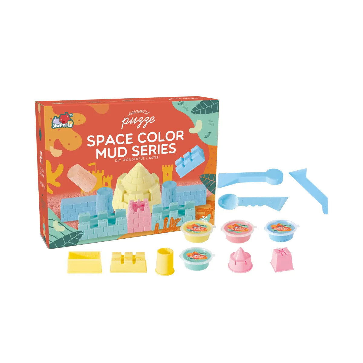 Space Color Mud Castle DIY (69-12) 3+Yeras