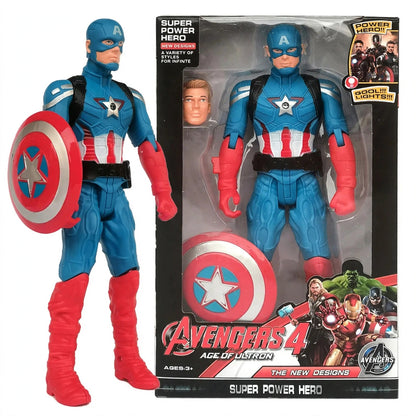 Super Hero Action Figure Toy- Captain America 3Y+