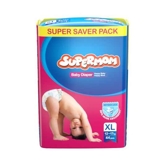 Supermom Baby Diaper Belt XL (12-17 kg) 44 pcs