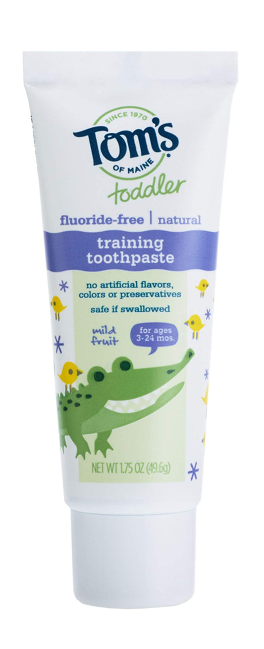 Tom's of Maine Fluoride-Free Toddler Natural Training Toothpaste 49.6g