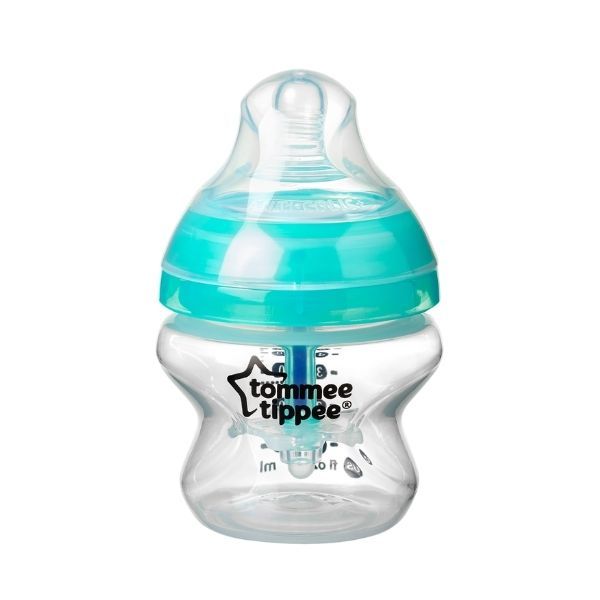 Tommee Tippee Anti-Colic Feeding Bottle (0m+) 150ml- Sea Green