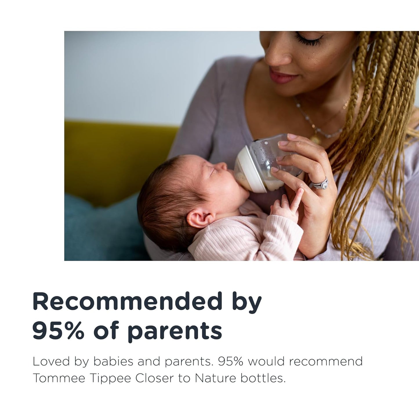 Tommee Tippee Closer To Nature Baby Bottle (0m+) 150ml