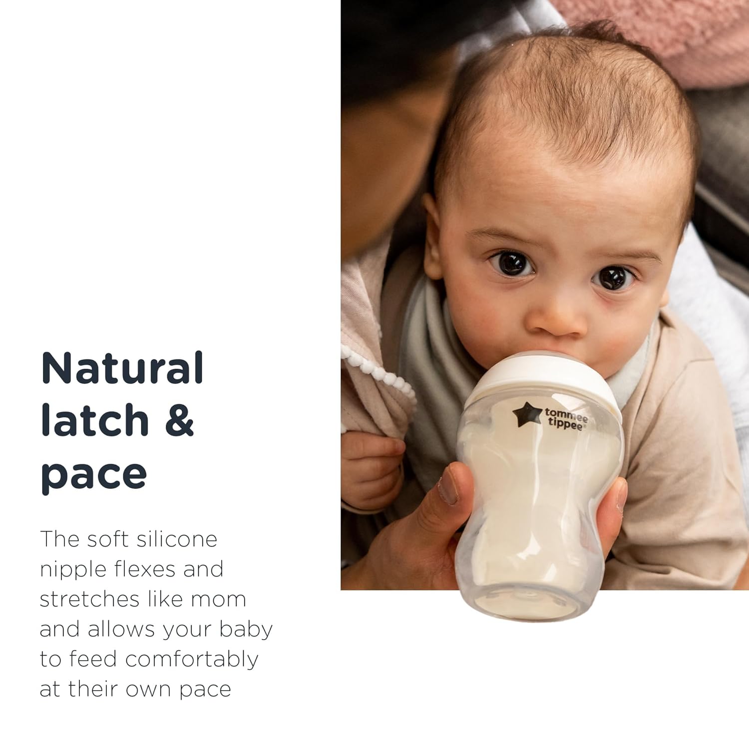 Tommee Tippee Closer To Nature Baby Bottle (0m+) 150ml