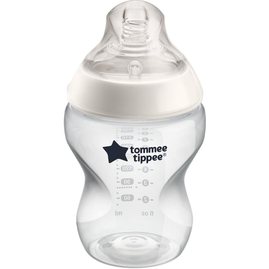 Tommee Tippee Closer to Nature Baby Bottle Slow Flow 260ml (0m+)