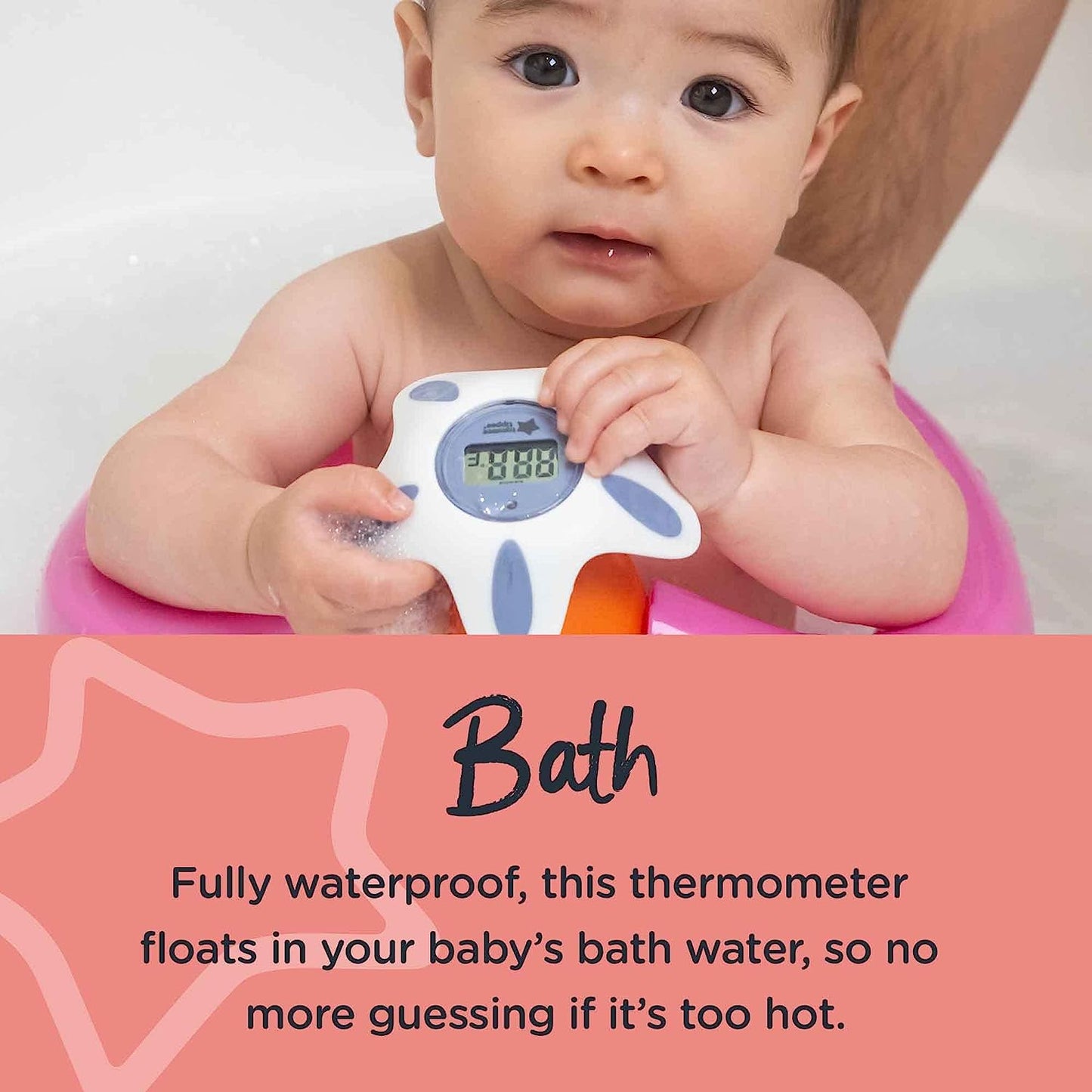 Tommee Tippee InBath Digital Bath and Room Thermometer