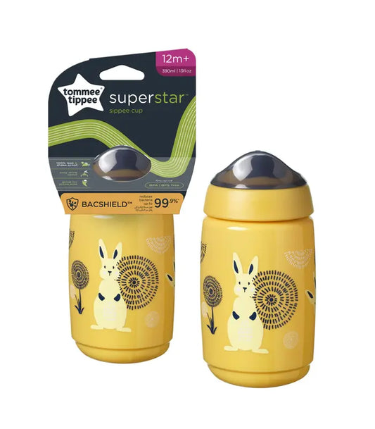 Tommee Tippee Superstar Sipper Training Cup (12m+) 390ml- Yellow