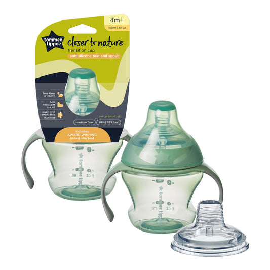 Tommee Tippee Transition Cup (4m+) 150ml- Green