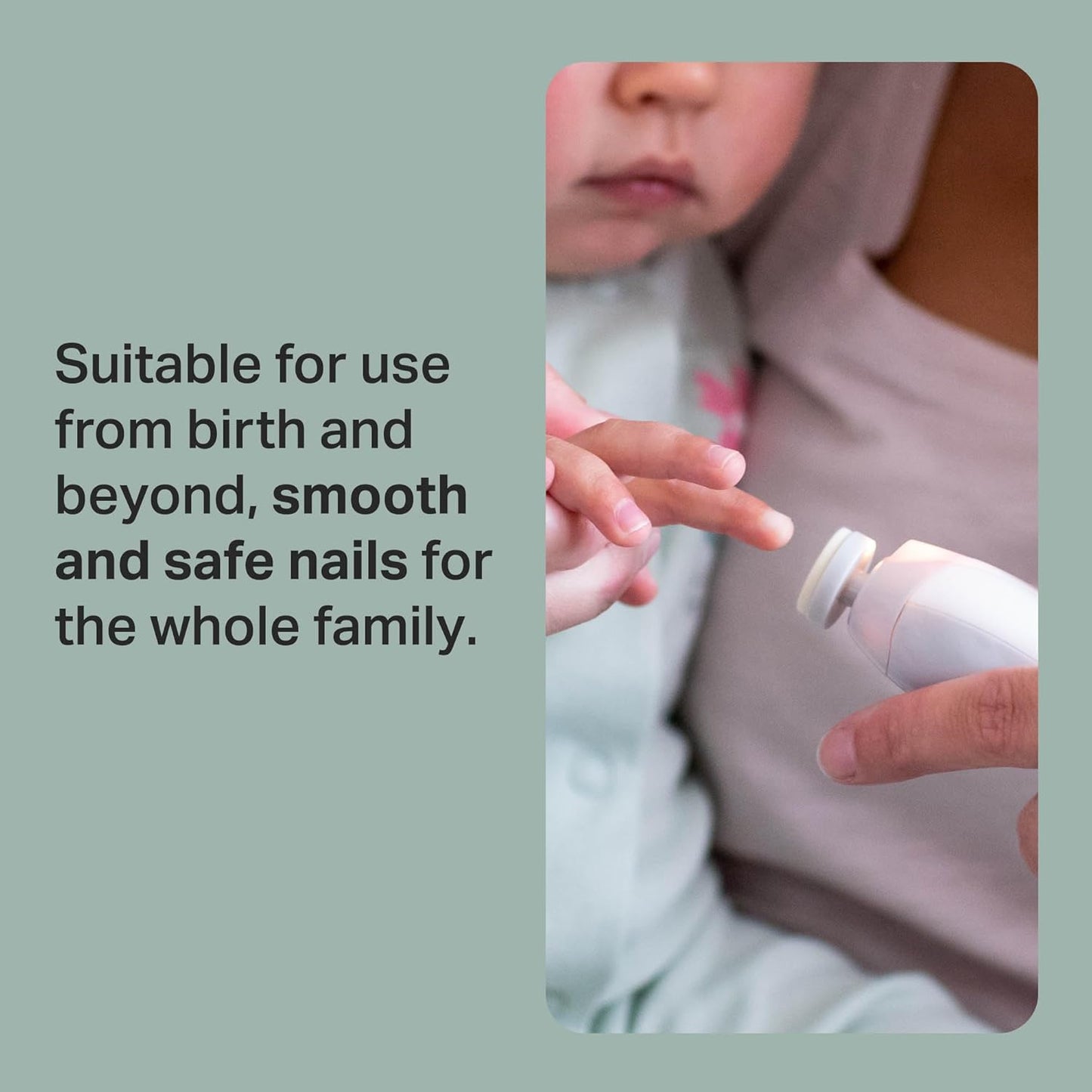 Tommee Tippee Electric Baby Nail File Trimmer