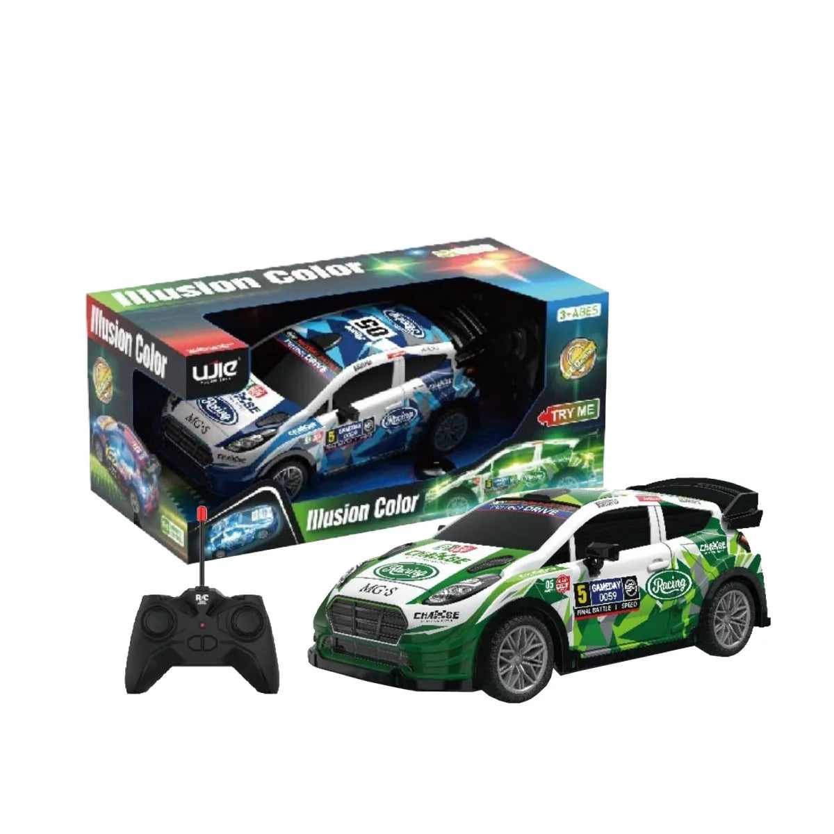 UJIE 1:20 Scale Illusion Color Remote Control Racing Car (UJ99-P385) 3Y+