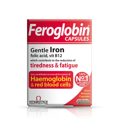 Vitabiotics Feroglobin Capsules (30 Capsules)