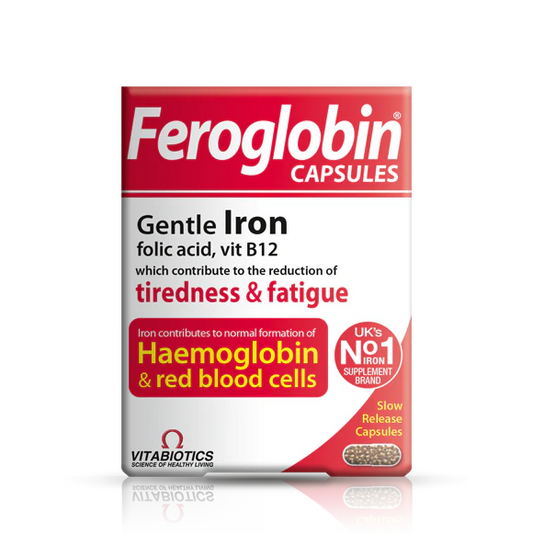 Vitabiotics Feroglobin Capsules (30 Capsules)