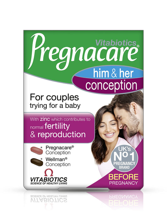 Vitabiotics Pregnacare Him & Her Conception 60 Tablet