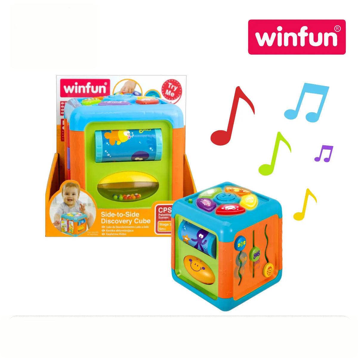 Winfun 000715 Discovery Cube (6m+)