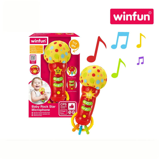 Winfun 000722 Rock Star Microphone (3m+)