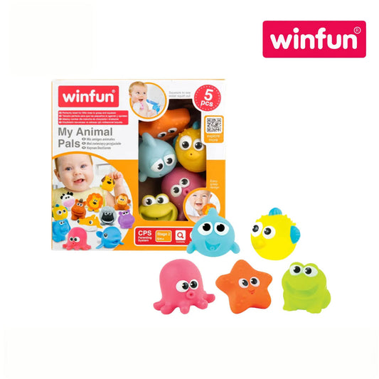 Winfun 007118 My Animal Pals – Bathtime Set (6m+)