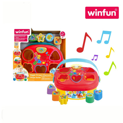 Winfun 230201 Giggle 'N Learn Electronic Shape Sorter (6m+)