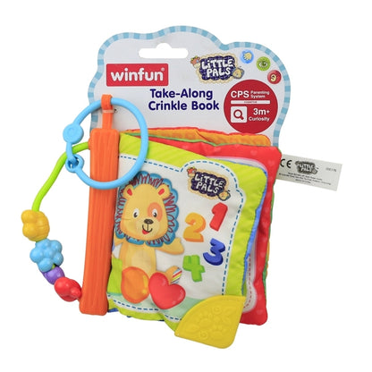 Winfun 000176 Take-Along Crinkle Book