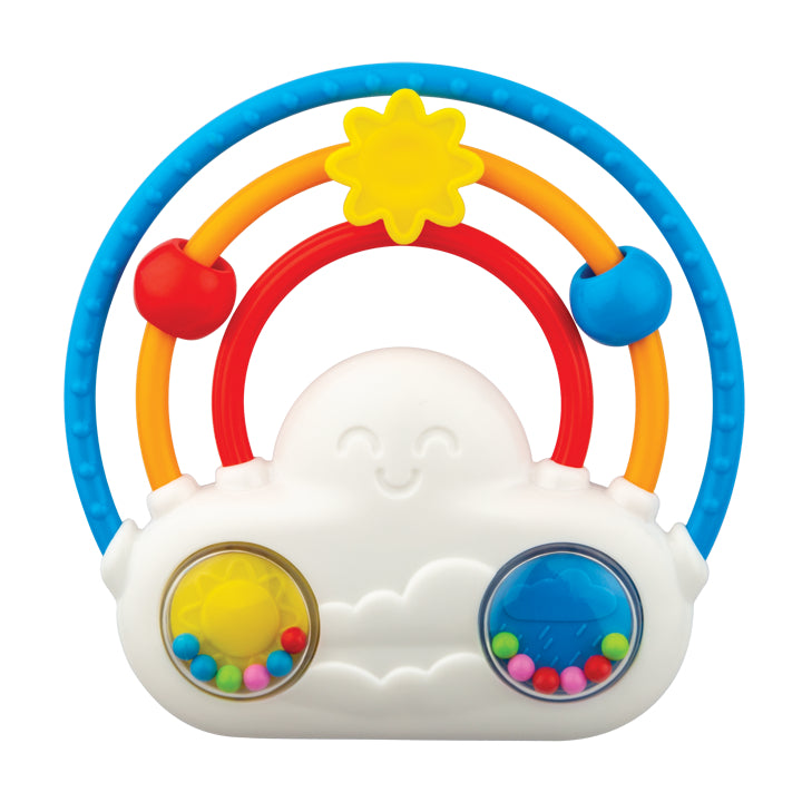 Winfun 000242 Glow 'N Slide Rattle with Melodies – Rainbow (3m+)