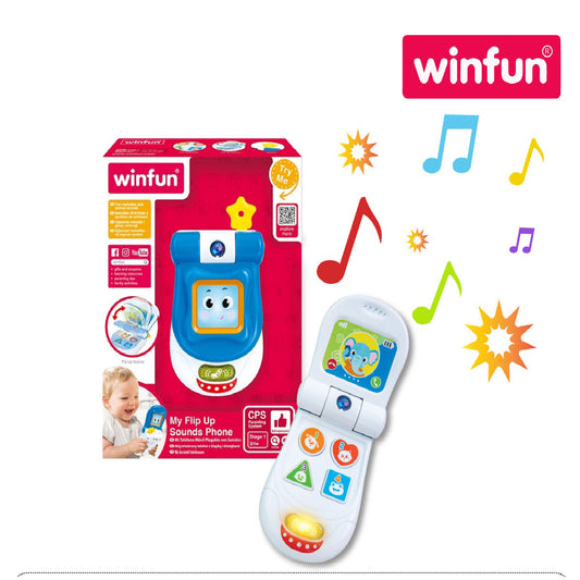Winfun 000618 My Flip Up Sounds Phone