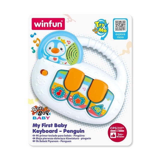 Winfun 001804 My First Baby Keyboard – Penguin