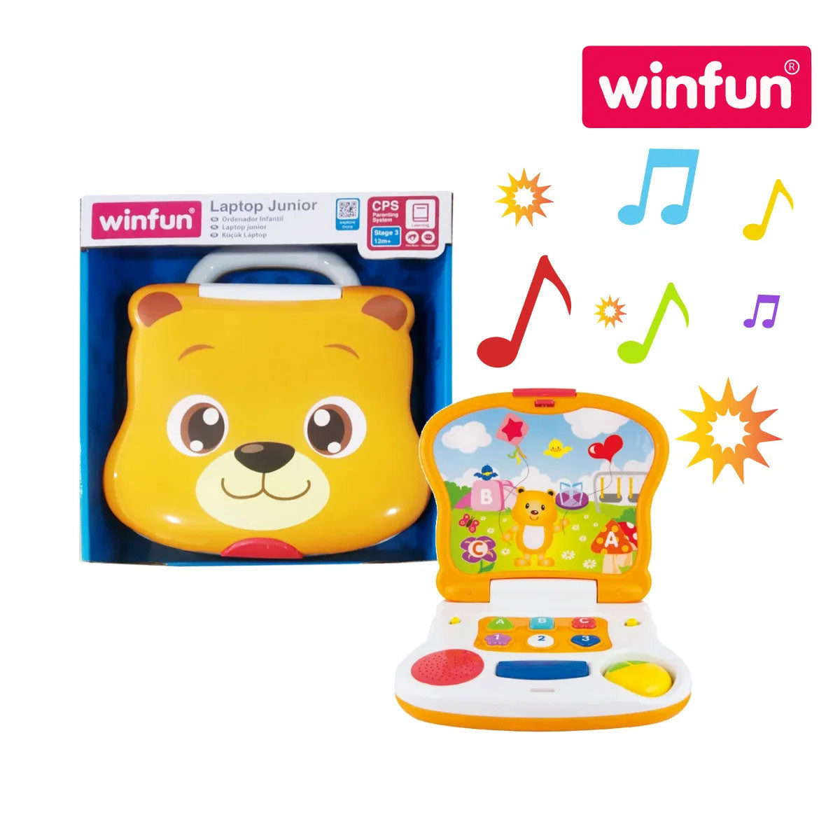 Winfun 008079 Laptop Junior- Bear